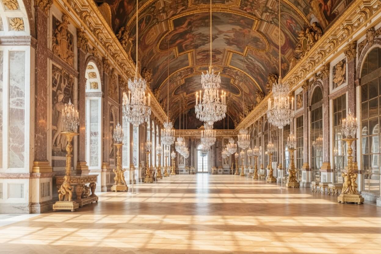 Interieur Paleis van Versailles